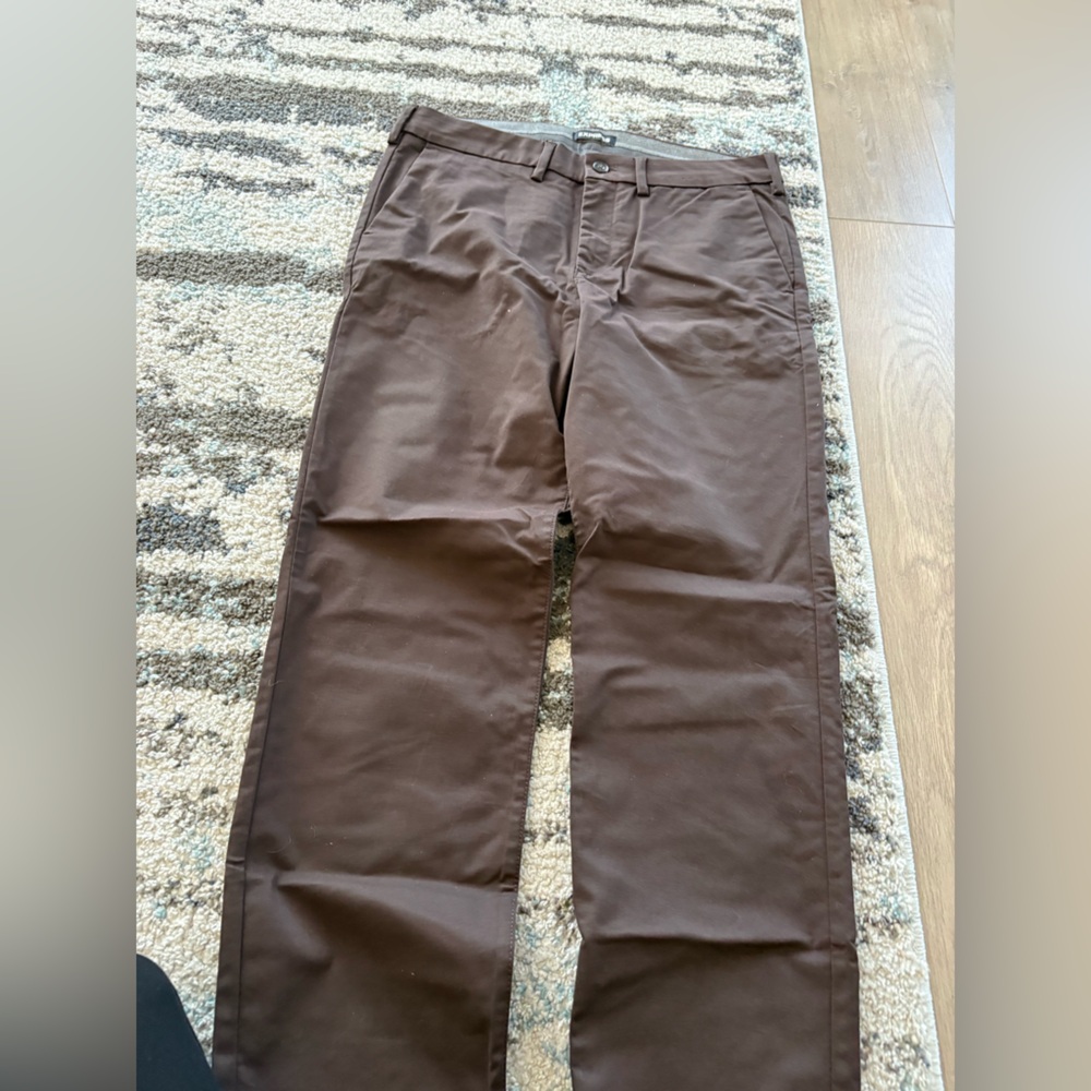 Brown Casual Pants